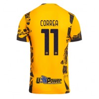 Inter Milan Joaquin Correa #11 Tredje Tröja 2024-25 Korta ärmar